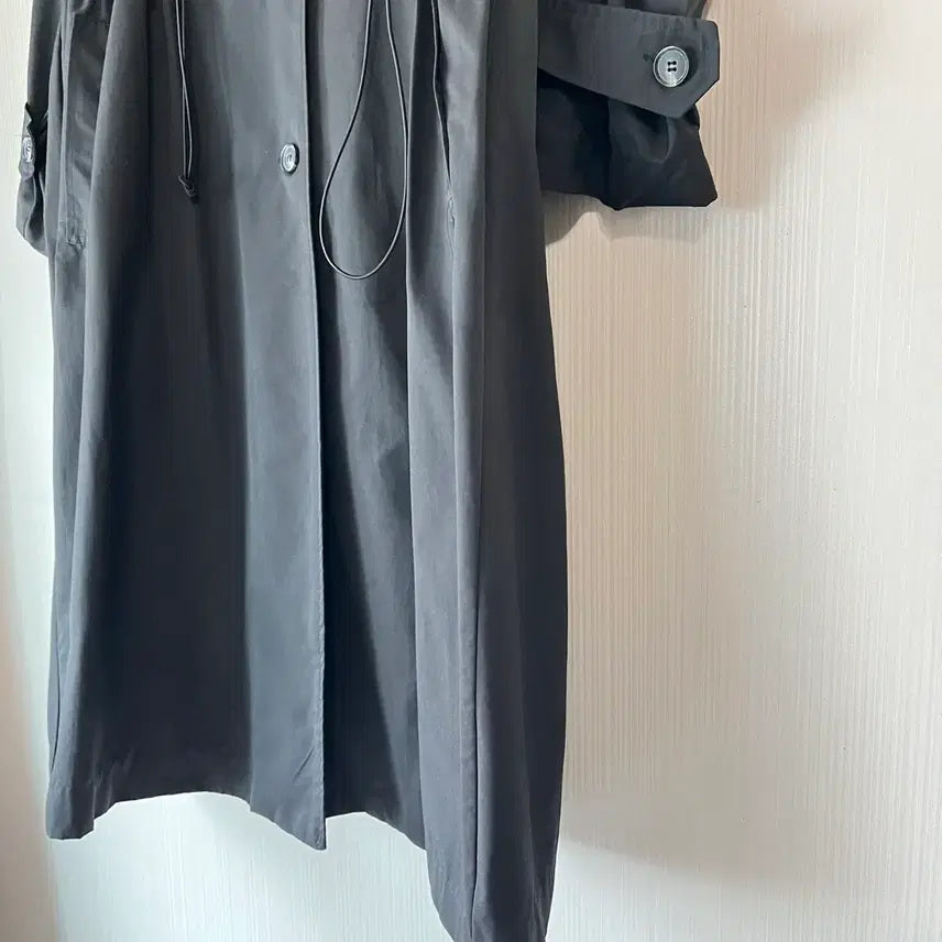 [BUNJANG] Celebrity Navy String Coat / 셀러브리티 스트링코트