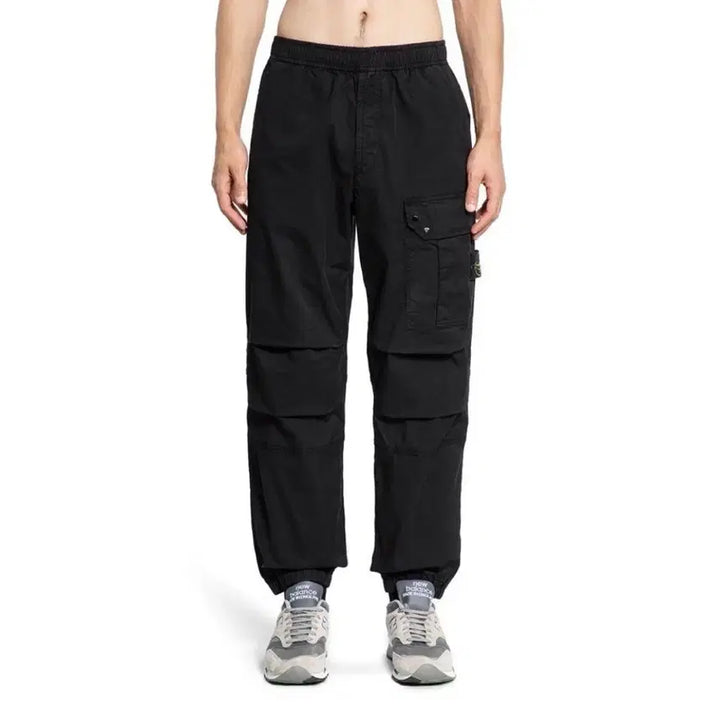 [BUNJANG] Stone Island Supima Cotton Twill Stretch Loose Fit Trousers / 스톤아일랜드 카고팬츠 수피마 코튼 트윌 스트레치 루즈핏