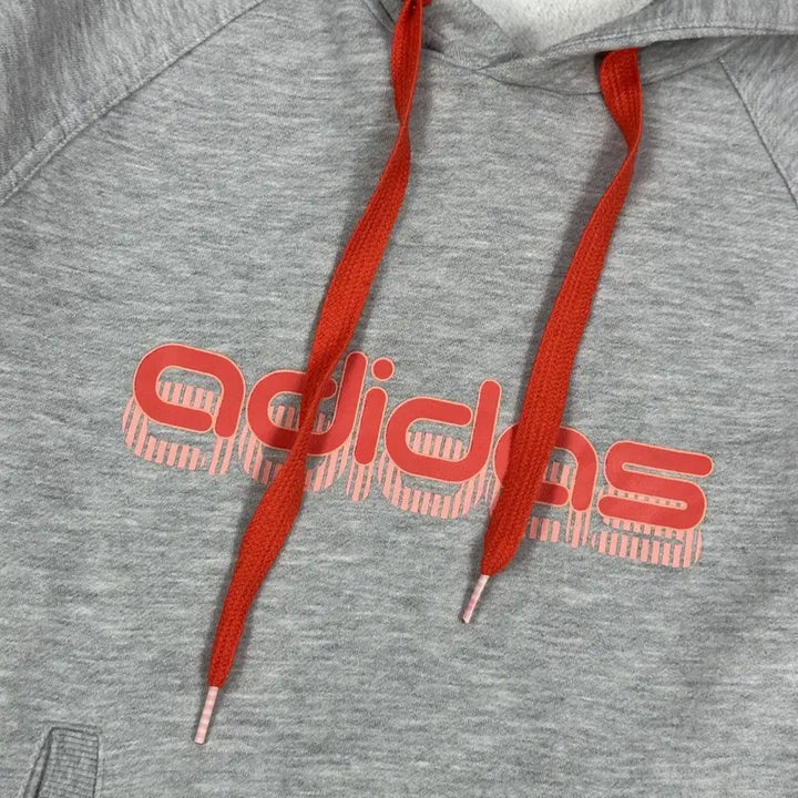 [BUNJANG] Adidas Old School Vintage Hoodie Gray / (M) 아디다스 올드스쿨 빈티지 후드티 그레이