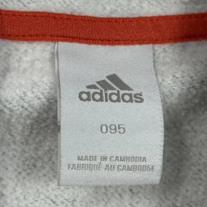 [BUNJANG] Adidas Old School Vintage Hoodie Gray / (M) 아디다스 올드스쿨 빈티지 후드티 그레이