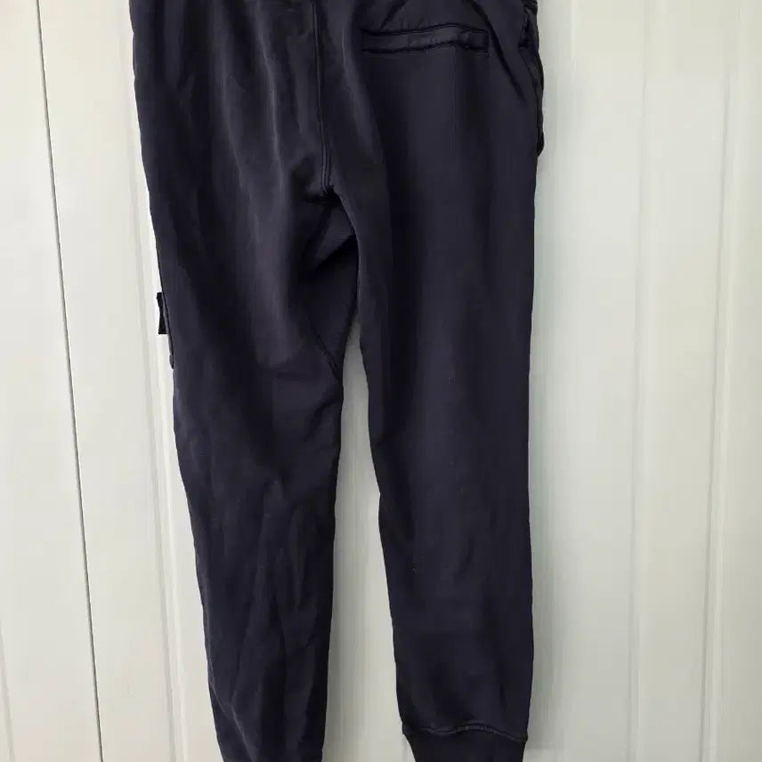 [BUNJANG] Stone Island Black Cargo Jogger Training Pants / 스톤아일랜드 블랙 카고 조거 트레이닝 바지