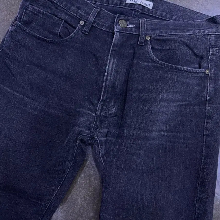 [BUNJANG] Acne Studios Denim Pants Straight Fit / 아크네 스튜디오 진 블랙 빈티지 워싱 데님팬츠 스트레이트핏 30