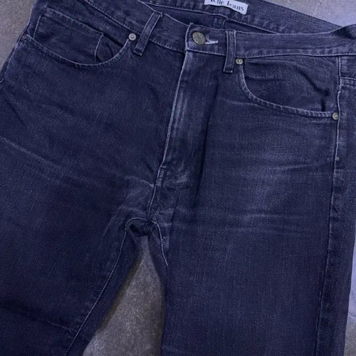 [BUNJANG] Acne Studios Denim Pants Straight Fit / 아크네 스튜디오 진 블랙 빈티지 워싱 데님팬츠 스트레이트핏 30