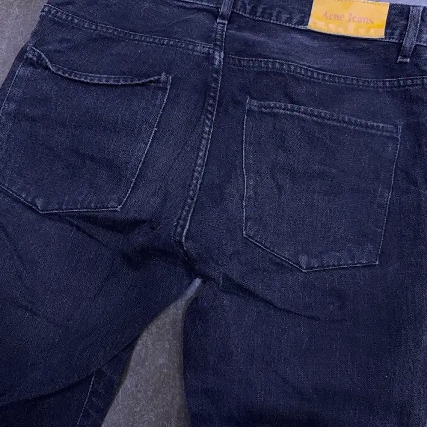 [BUNJANG] Acne Studios Denim Pants Straight Fit / 아크네 스튜디오 진 블랙 빈티지 워싱 데님팬츠 스트레이트핏 30