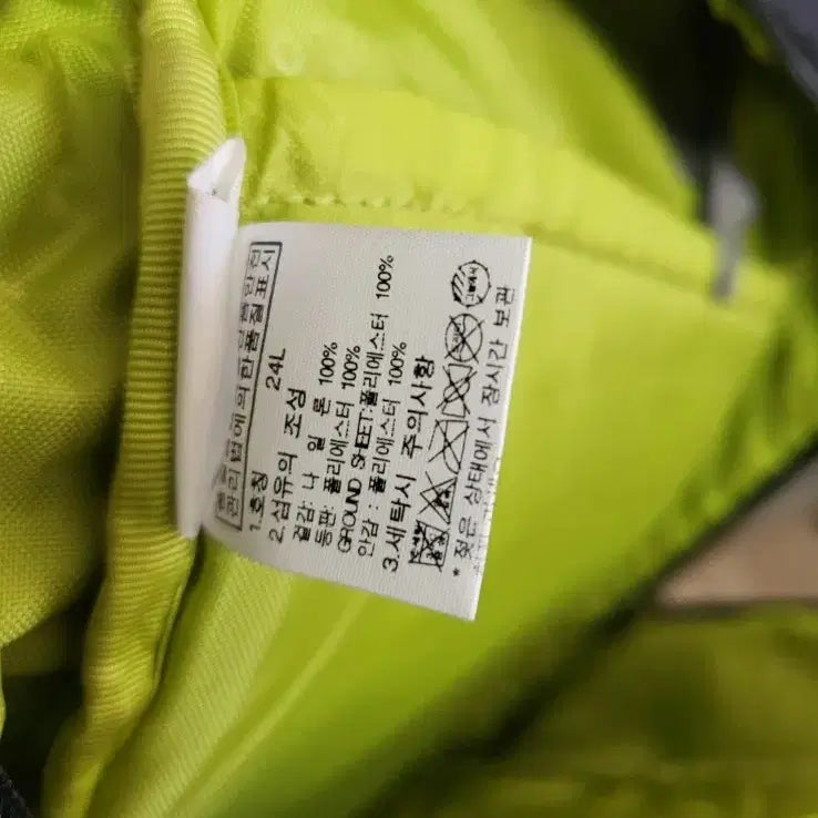 [BUNJANG] The North Face Backpack 24L / 노스페이스 검정색 백팩 가방24L