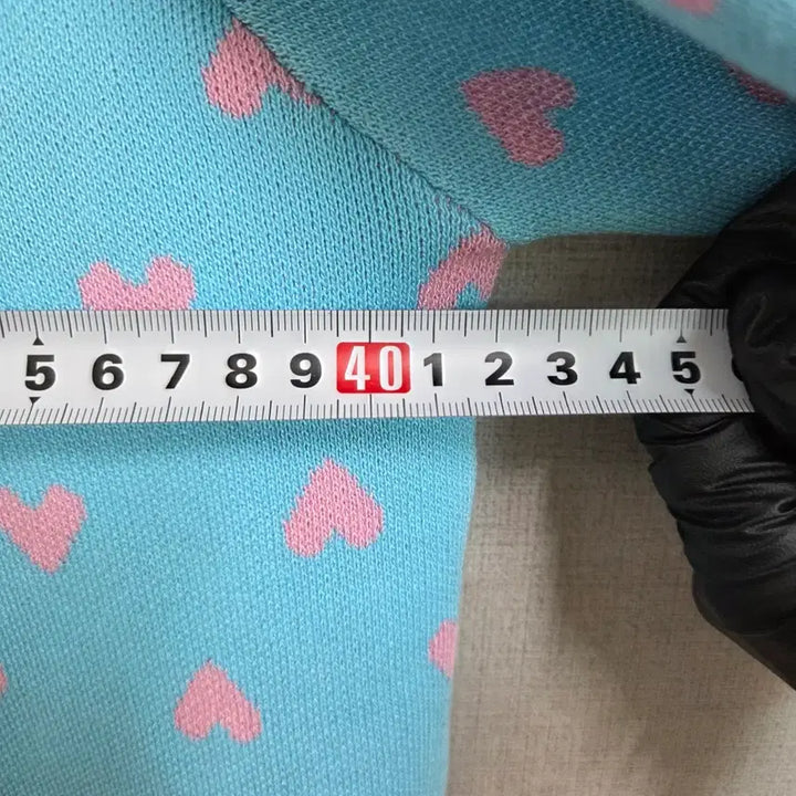 [BUNJANG] Sellys Heart Cardigan Sky Blue Women&