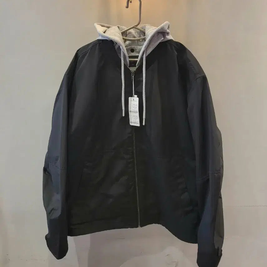 [SOLD OUT] 남성)빅사이즈  후드 라이너 항공점퍼 (새상품 110~)