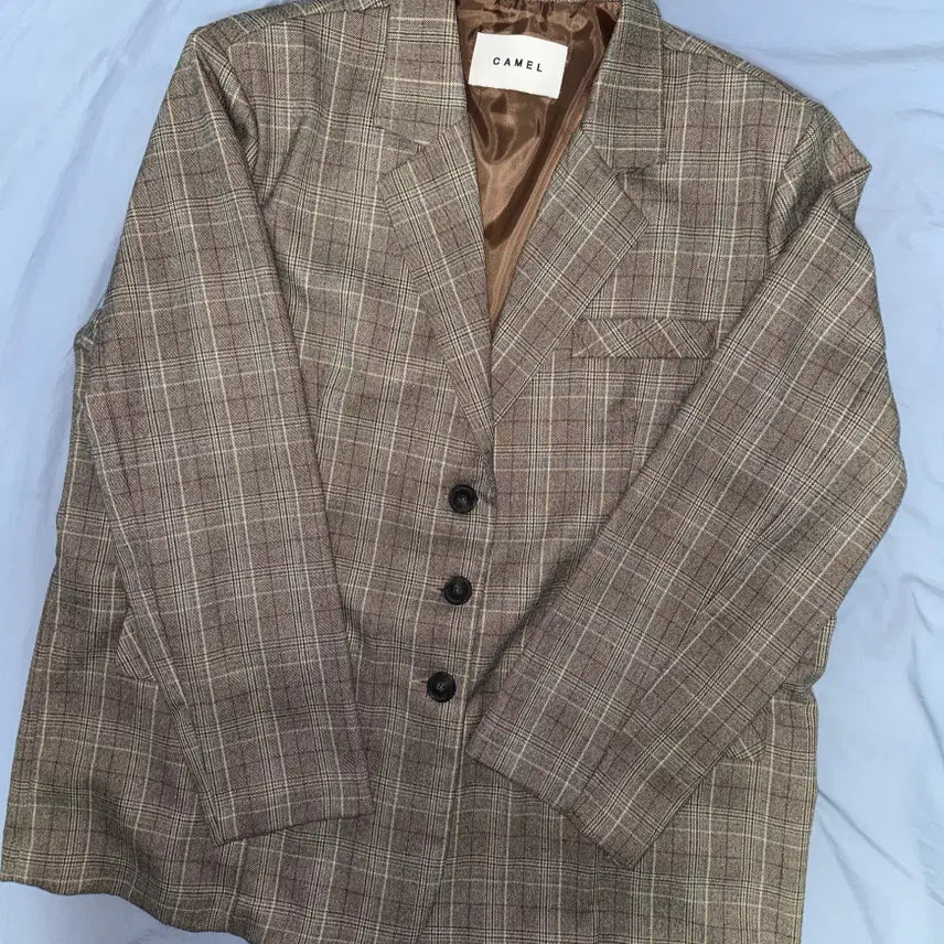 [BUNJANG] Autumn Check Jacket / 가을 체크자켓