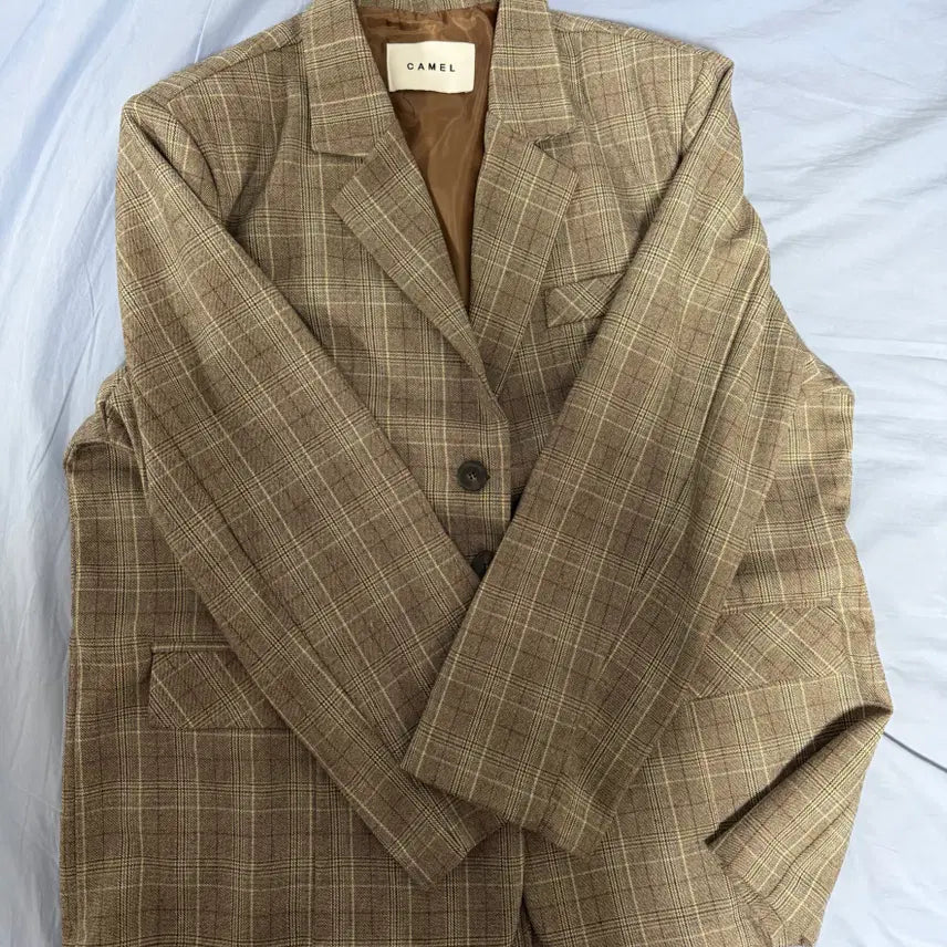 [BUNJANG] Autumn Check Jacket / 가을 체크자켓