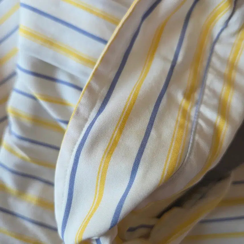 [BUNJANG] Polo Ralph Lauren Custom Fit Striped Short Sleeve Shirt / 폴로 랄프로렌 커스텀핏 스트라이프 반팔 셔츠