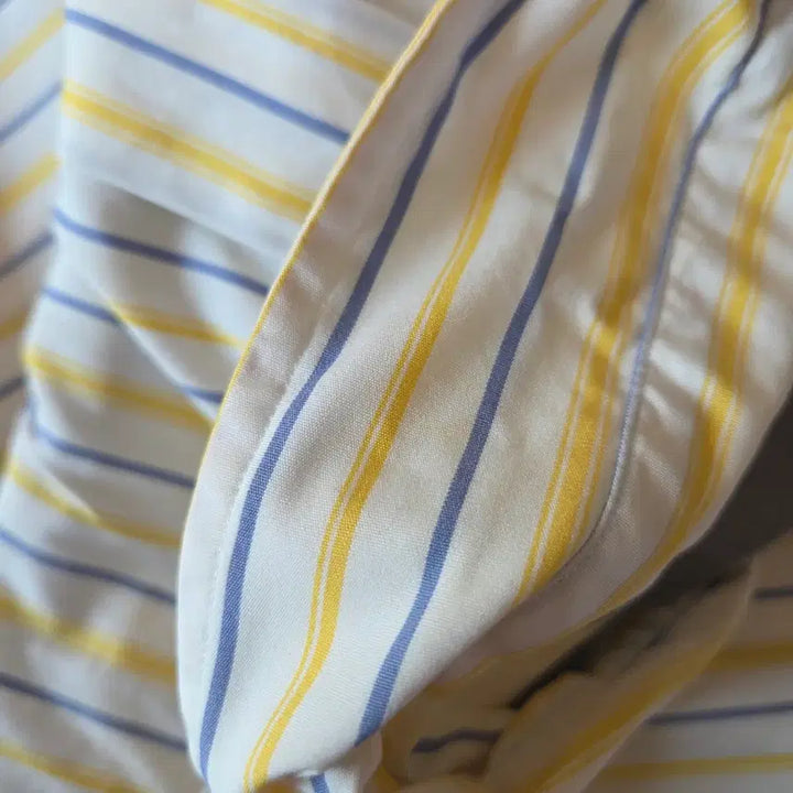 [BUNJANG] Polo Ralph Lauren Custom Fit Striped Short Sleeve Shirt / 폴로 랄프로렌 커스텀핏 스트라이프 반팔 셔츠