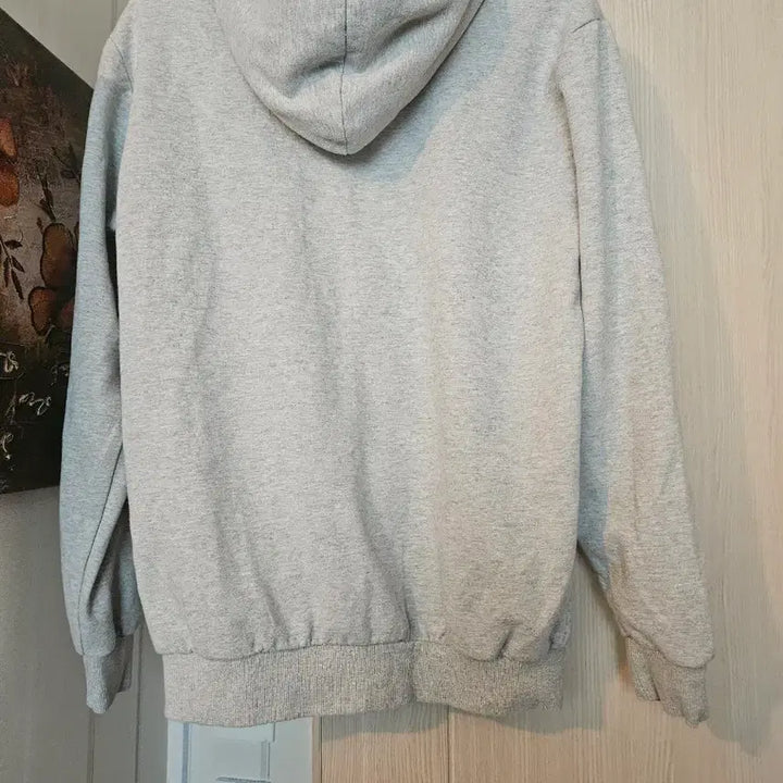 [BUNJANG] PJH Gray Hooded Zip-up Training Jacket / XL 남여공용 그레이 후드집업 트레이닝 잠바 츄리링잠바 운동복