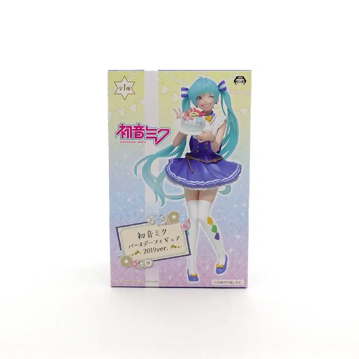 [BUNJANG] Vocaloid Hatsune Miku Birthday 2019 Figure / [미개봉] 보컬로이드 하츠네 미쿠 생일 2019  미쿠 미소녀 피규어