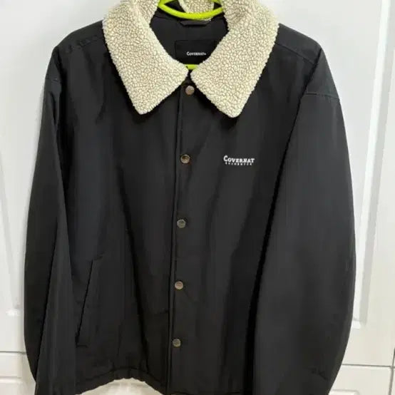 [BUNJANG] Covernat Shearling Coach Jacket / 커버낫 양털 코치자켓