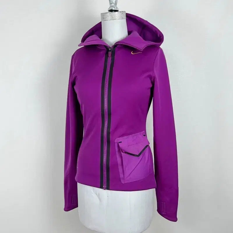 [BUNJANG] Nike Therma-Fit Training Jacket Purple S / 나이키/테르마핏 트레이닝 자켓 점퍼 보라 S 85/라덴