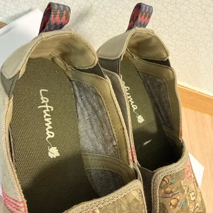 [BUNJANG] Lafuma Floral Loafers Women&