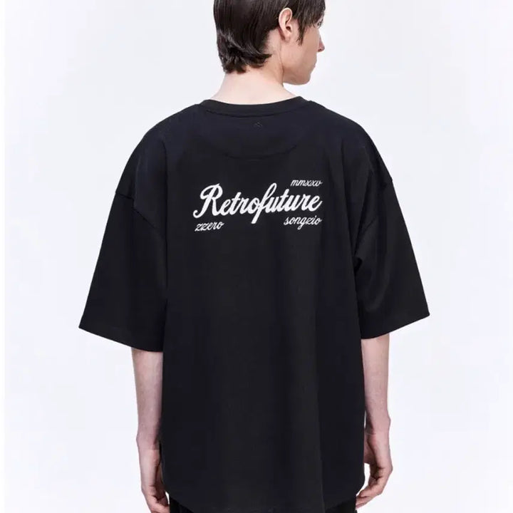 [SOLD OUT] 송지오 지제로 레트로 퓨처 티셔츠 블랙 - XS 사이즈