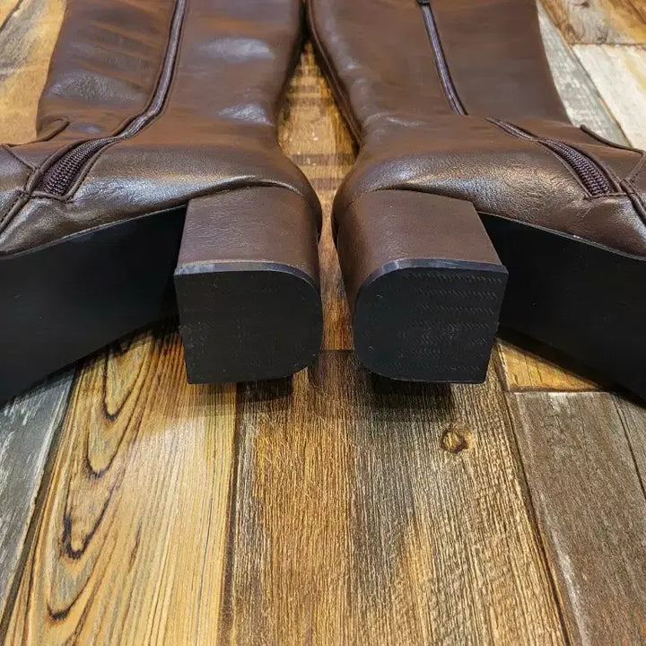 [SOLD OUT] 여성)웨스턴 사이드지퍼 롱부츠(새상품250m)