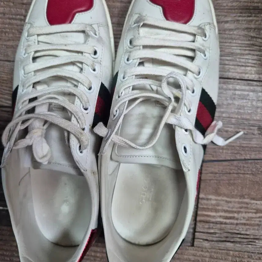 [BUNJANG] Gucci Heart Sneakers White Women&