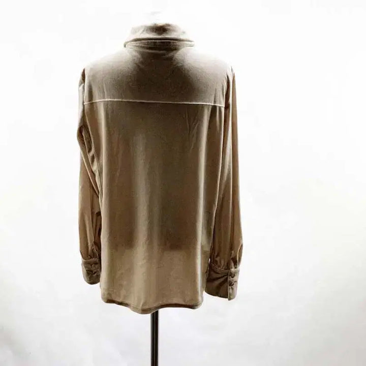 [BUNJANG] Georges Rech Velvet Shirt / 조르쥬레쉬 택새상품 여성벨벳셔츠 55 진스센스