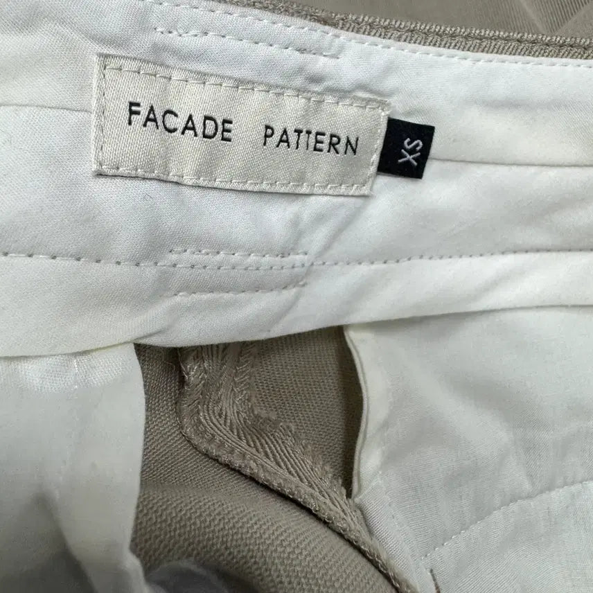 [BUNJANG] Facade Pattern Pants / XS (26) 파사드패턴 FACADE PATTERN