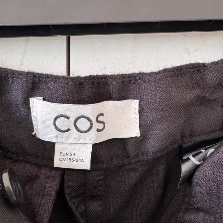 [BUNJANG] COS Black Wide Pocket Slacks (EUR 34) / 새상품 컨디션 COS 블랙 와이드 포켓슬랙스 EUR 34(44사이즈,55
