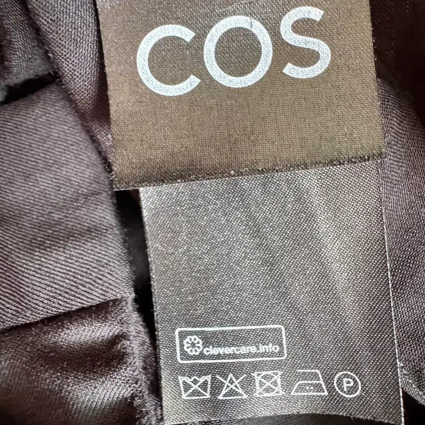 [BUNJANG] COS Black Wide Pocket Slacks (EUR 34) / 새상품 컨디션 COS 블랙 와이드 포켓슬랙스 EUR 34(44사이즈,55
