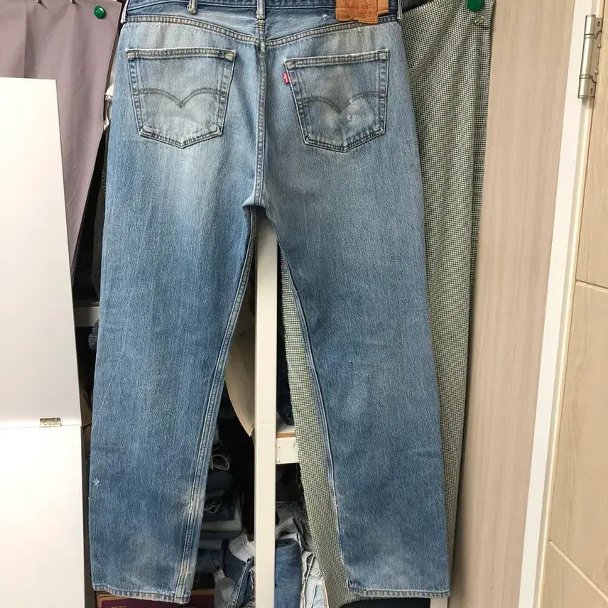 [SOLD OUT] 00s 리바이스501 빅사이즈,라이트블루 허리40 둘레96