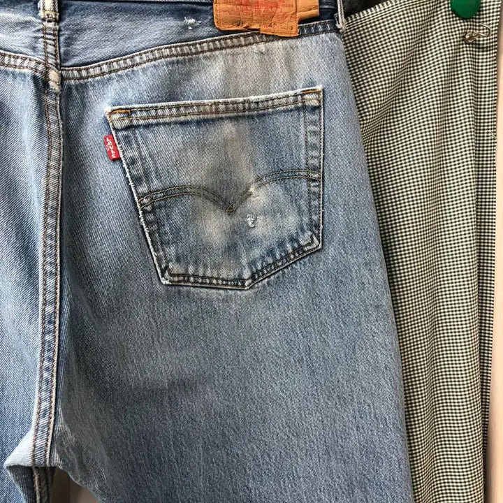 [SOLD OUT] 00s 리바이스501 빅사이즈,라이트블루 허리40 둘레96