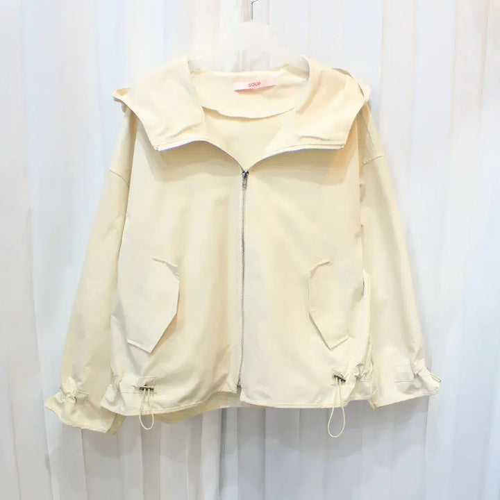 [BUNJANG] Soup Hooded Zip-Up Jacket / 22s 프리사이즈 soup 후드집업 점퍼 b777