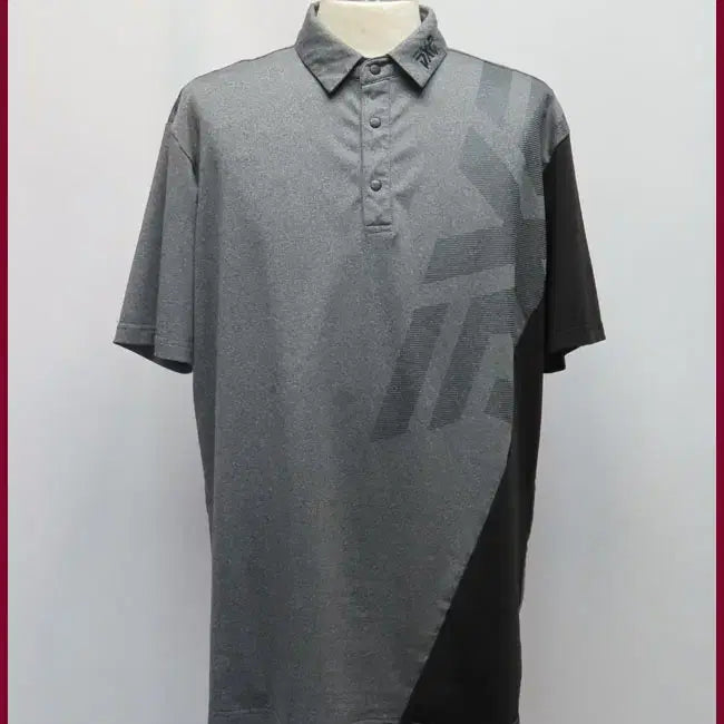 [SOLD OUT] PXG골프/회색 반팔티셔츠/110사이즈/따봉구제(F-11)