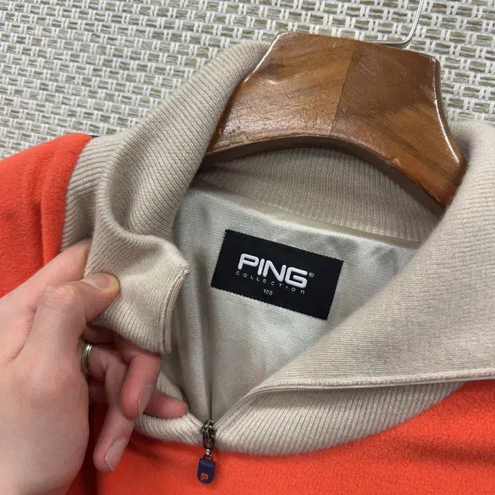 [SOLD OUT] PING 골프 방풍 울 니트 100 M16134