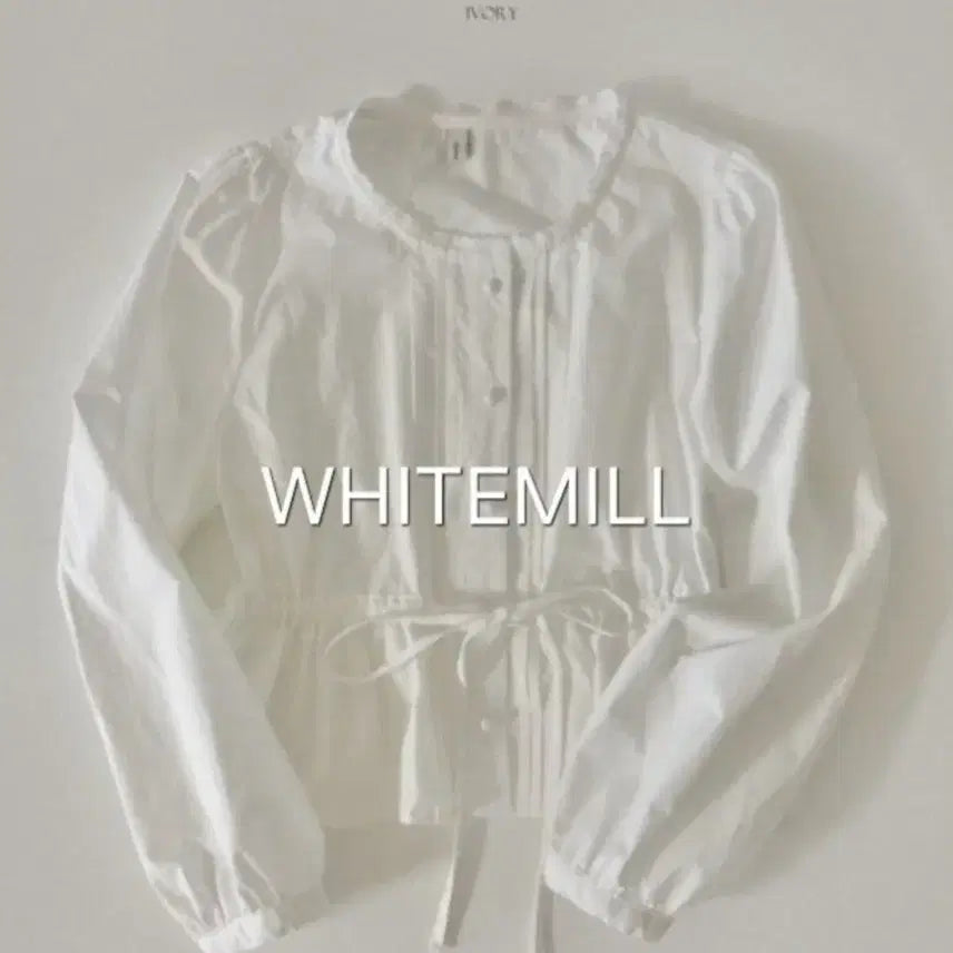 [BUNJANG] Mintude Weather String Blouse / 민뚜드 웨더 스트링 블라우스