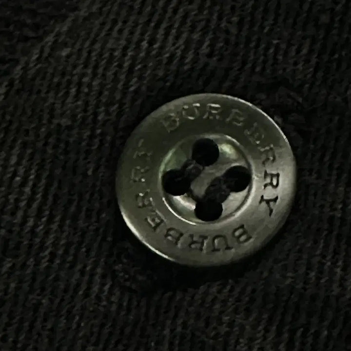 [SOLD OUT] 버버리 런던 남성 밀리터리  포켓 폴로 셔츠 (블랙)