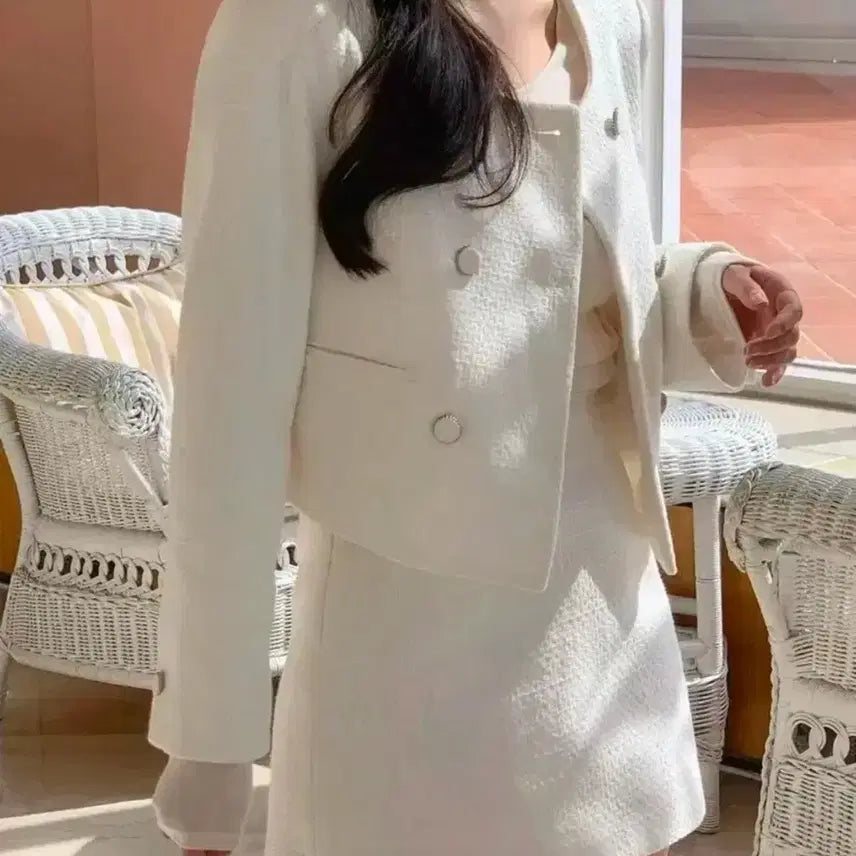 [BUNJANG] Minet Reve Tweed Jacket / 미네트 리베 트위드 자켓