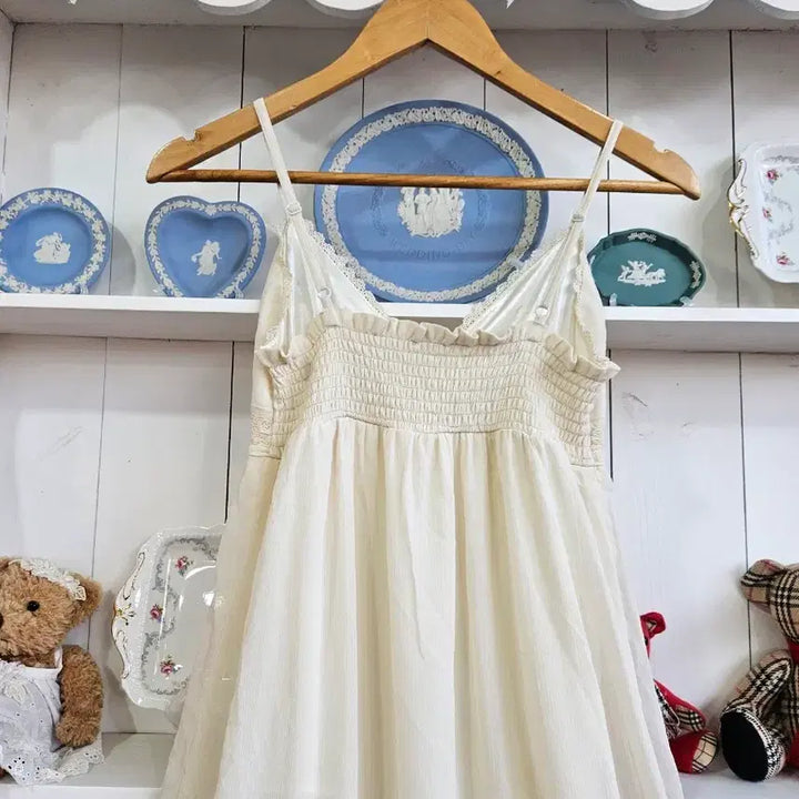 [BUNJANG] INGNI Lace Tiered Long Dress / 잉그니(INGNI) 레이스 티어드 롱원피스