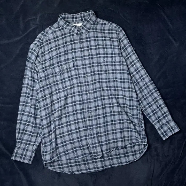 [BUNJANG] Vintage Plaid Check Shirt / 일본빈티지 플란델 체크셔츠