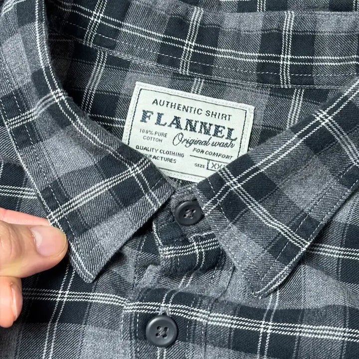 [BUNJANG] Vintage Plaid Check Shirt / 일본빈티지 플란델 체크셔츠