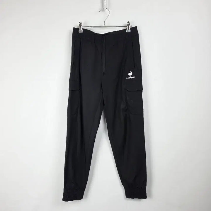 [BUNJANG] Le Coq Sportif Black Cargo Nylon Spandex Jogger Pants (Women&