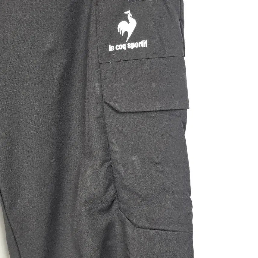 [BUNJANG] Le Coq Sportif Black Cargo Nylon Spandex Jogger Pants (Women&