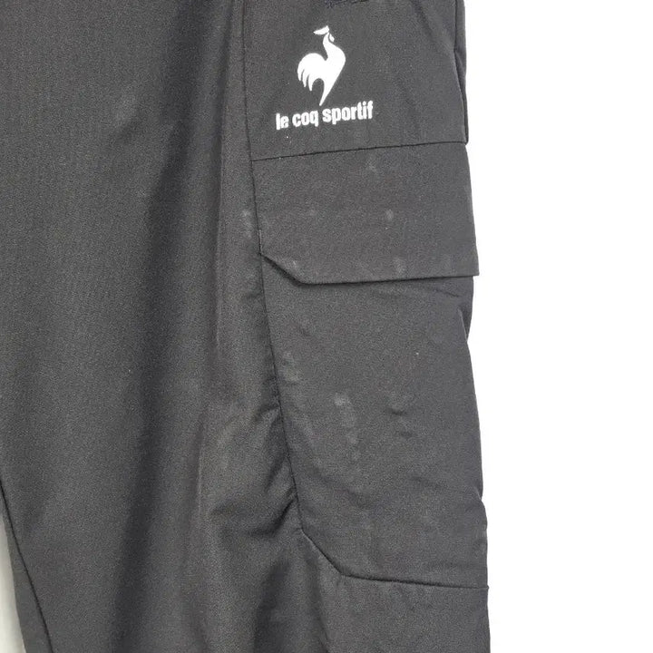 [BUNJANG] Le Coq Sportif Black Cargo Nylon Spandex Jogger Pants (Women&