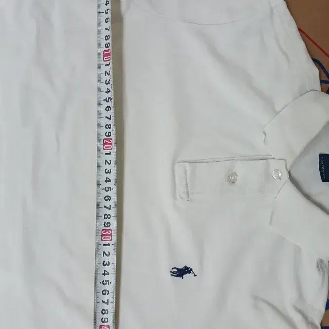 [SOLD OUT] 폴로 랄프로렌 화이트 반팔 카라티 M