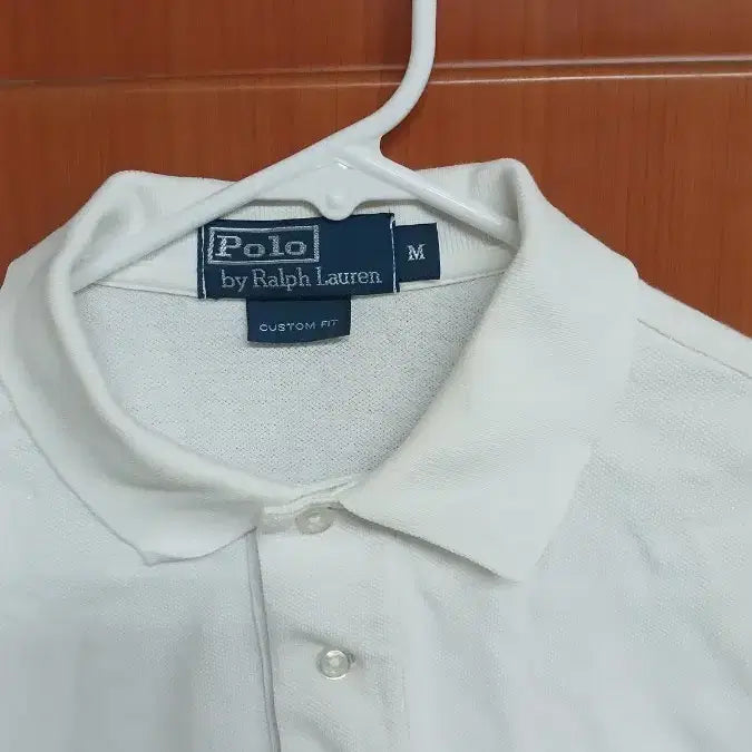 [SOLD OUT] 폴로 랄프로렌 화이트 반팔 카라티 M