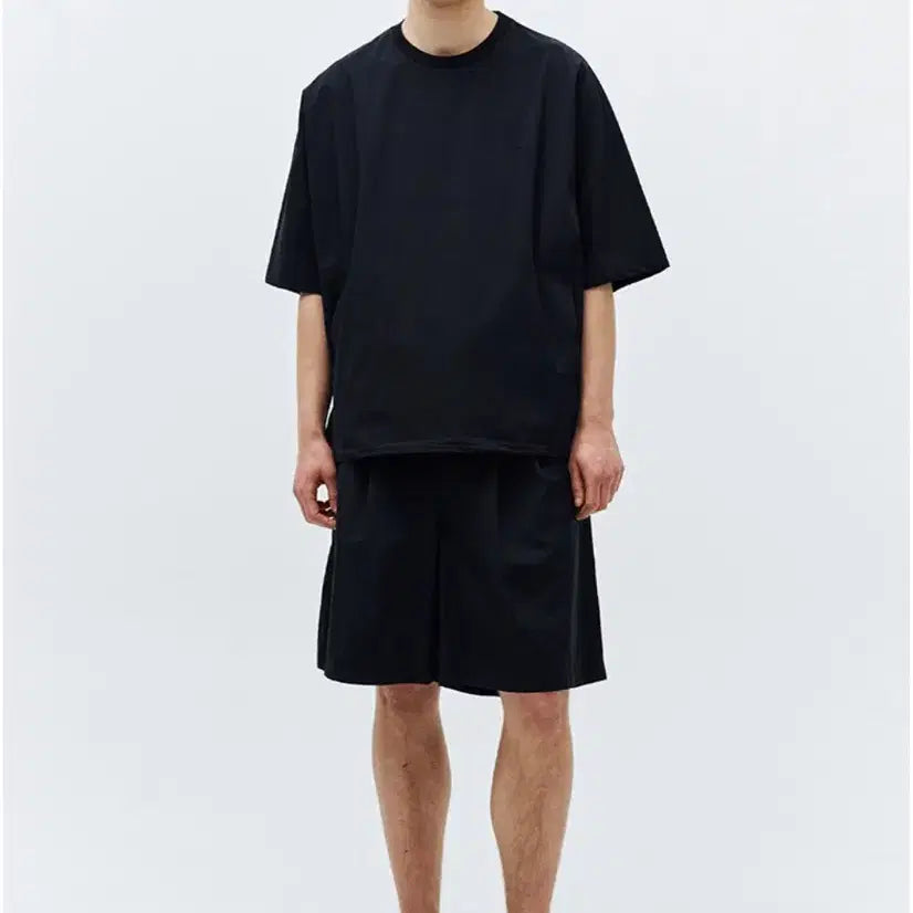 [SOLD OUT] 지오송지오 볼륨 돌먼 티셔츠 블랙 - 95 사이즈