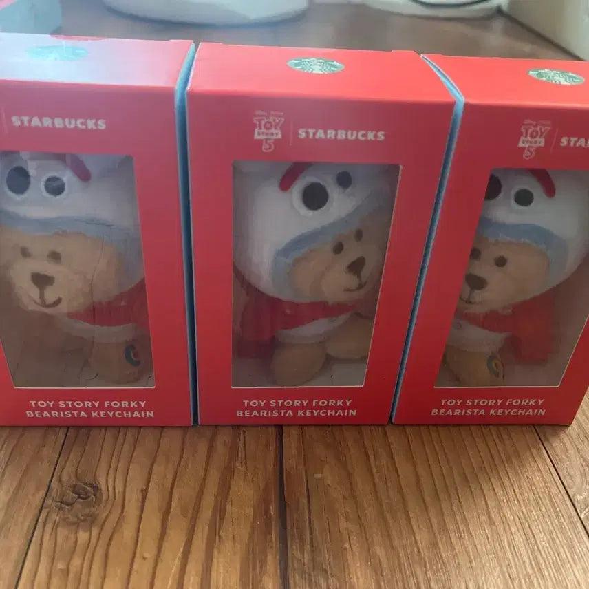 [SOLD OUT] 스타벅스 토이스토리 포키 베어리스타 키링