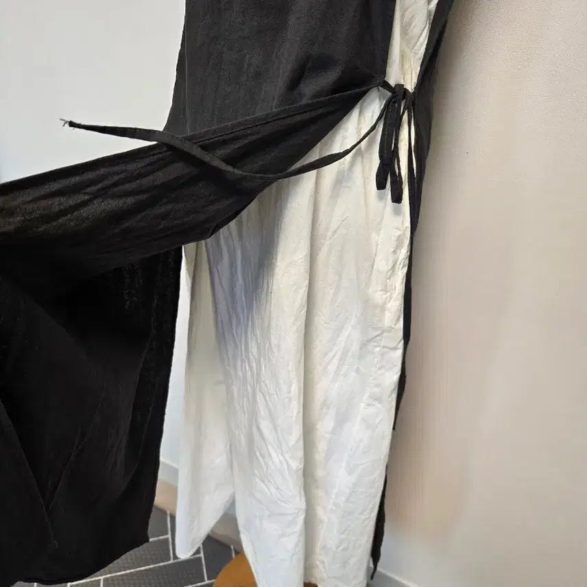 [BUNJANG] Long Tank Top Layered Dress / (M)끈나시 롱 원피스 레이어드