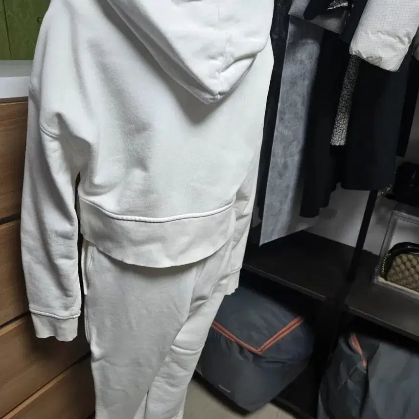 [BUNJANG] Adidas White Training Set S / 아디다스 흰색 트레이닝 세트 S