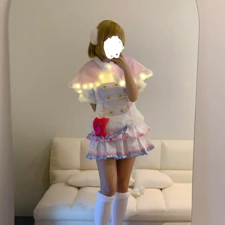 [BUNJANG] Love Live! Hanayo Snow Halation Cosplay Costume / 러브라이브 하나요 스노하레 S 코스프레