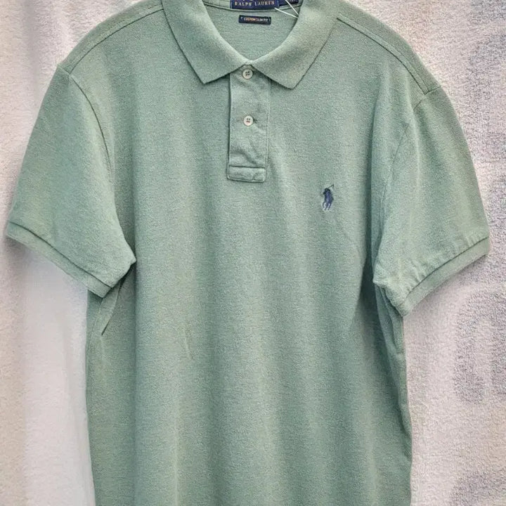 [SOLD OUT] 폴로 랄프로렌 카라티 민트색 커스텀 슬림핏