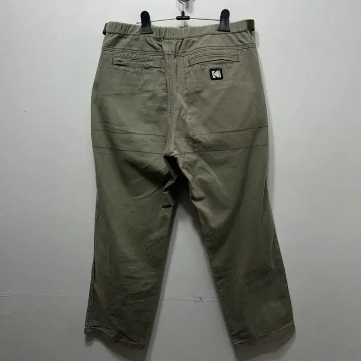 [SOLD OUT] 코닥 벨트 카고 면바지 카키 팬츠 L 34사이즈